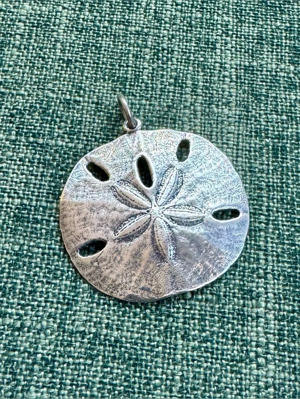 James Avery Sterling Silver Sand Dollar Pendant